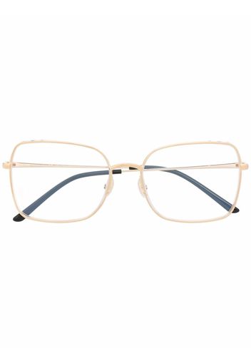 Cartier Eyewear metallic-frame glasses - Oro