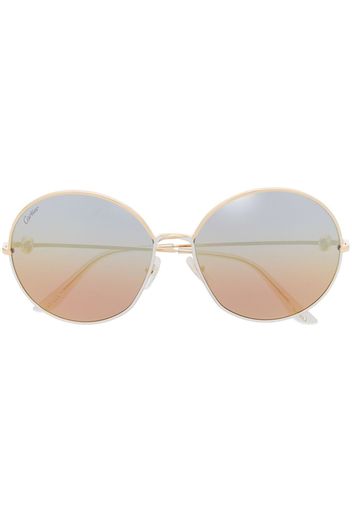 Cartier Eyewear round-frame gradient sunglasses - Oro