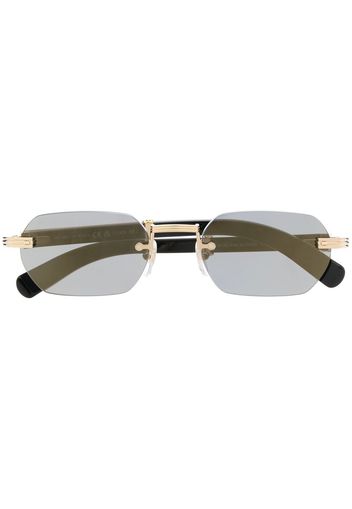 Cartier Eyewear tinted geometric-frame sunglasses - Oro