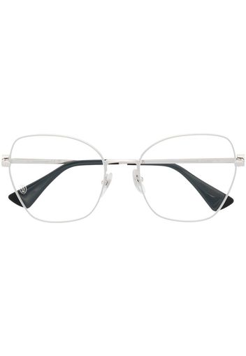 Cartier Eyewear cat-eye frame glasses - Argento