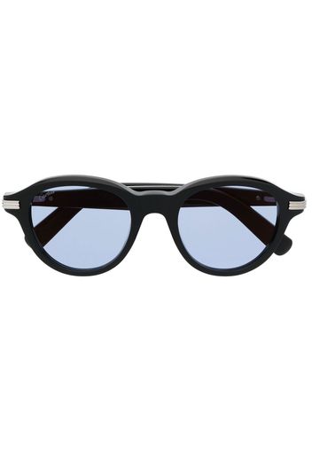 Cartier Eyewear Occhiali da sole tondi - Nero