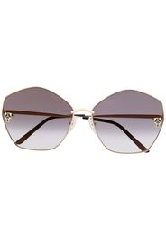 Cartier Eyewear panther-head tinted sunglasses - Oro