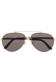 Cartier Eyewear Occhiali da sole Santos de Cartier stile pilota - Oro