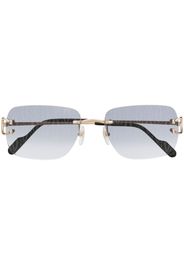 Cartier Eyewear square-frame sunglasses - Oro