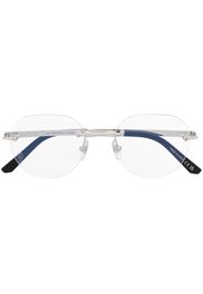 Cartier Eyewear frameless two-tone glasses - Argento