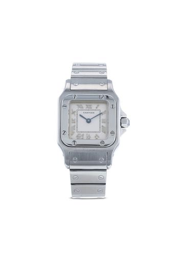 Cartier Pre-Owned Orologio Santos Galbée Pre-owned anni '90 - Bianco