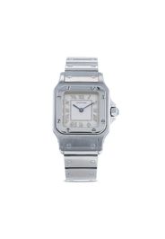 Cartier Pre-Owned Orologio Santos Galbée Pre-owned anni '90 - Bianco