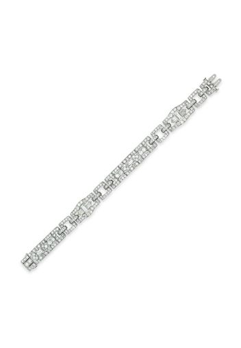 1911 - 1940 platinum Art Deco diamond bracelet