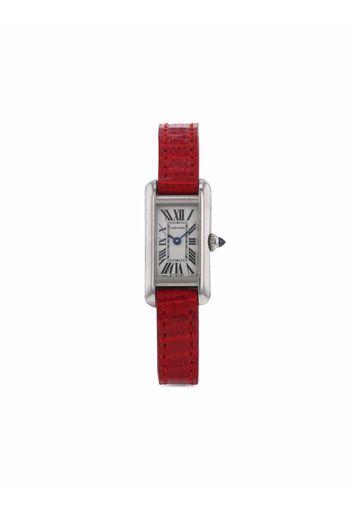 Cartier Orologio Mini Tank 14mm Pre-owned anni '90 - Bianco