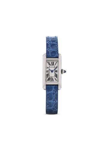 Cartier Orologio Tank 28mm mini Pre-owned anni '90 - Bianco