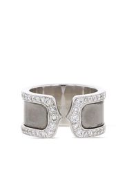 Cartier pre-owned 18kt white gold C de Cartier diamond ring - Argento