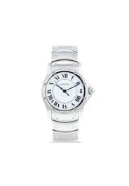 Cartier 1990 pre-owned Cougar 33mm - Bianco