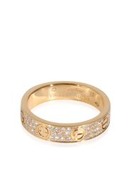 Cartier Anello Love in oro giallo 18kt con diamanti