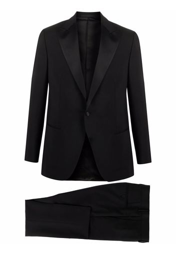 Caruso two-piece tailored suit - Nero