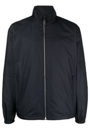 Caruso high-neck zip-up jacket - Blu