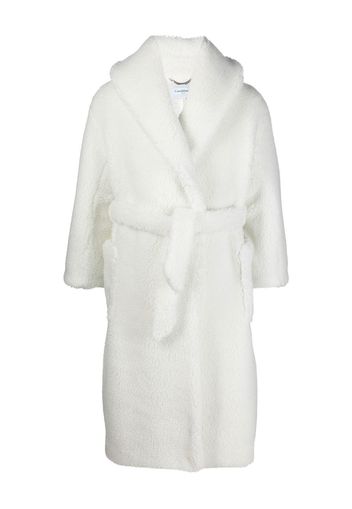 Casablanca Cappotto con cintura - Bianco