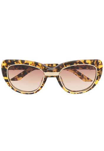 Casablanca cat-eye frame sunglasses - Giallo