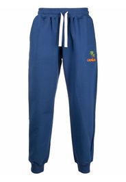 Casablanca Pantaloni sportivi Casablanca Casaway con ricamo - Blu