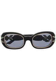 Casablanca oval-framed sunglases - Nero