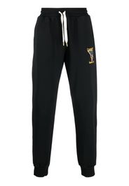 Casablanca Tennis Club Icon embroidered track pants - Nero