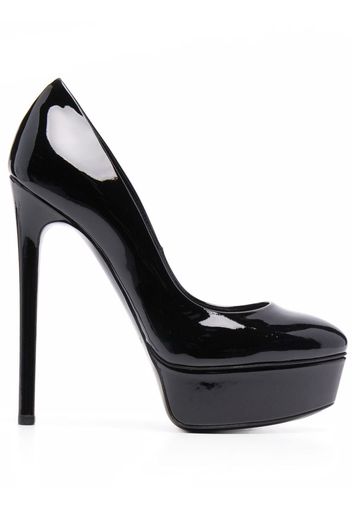 Casadei Blade glossy stiletto pumps - Nero