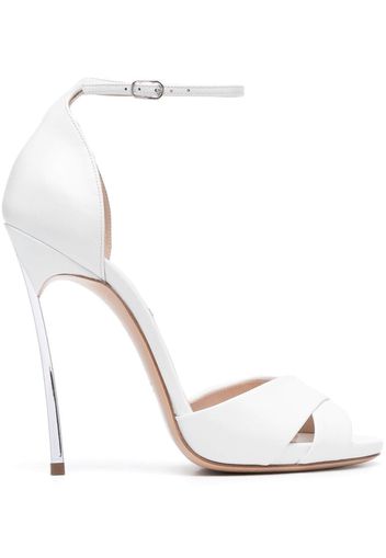 Casadei Blade 125mm sandals - Bianco