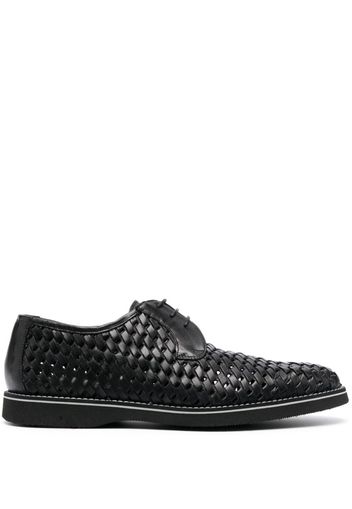 Casadei Vintage leather derby shoes - Nero