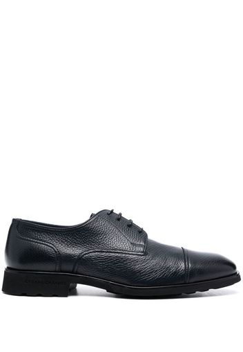 Casadei Anticato leather derby shoes - Blu