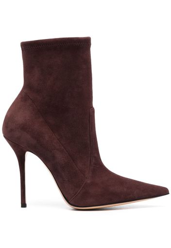 Casadei Blade 120mm stiletto boots - Marrone