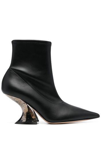 Casadei Elodie 90mm ankle boots - Nero