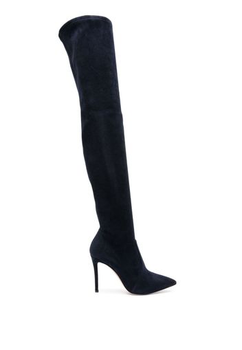 Casadei Julia 110mm above-knee boots - Blu