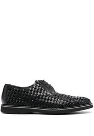 Casadei Vintage leather derby shoes - Nero