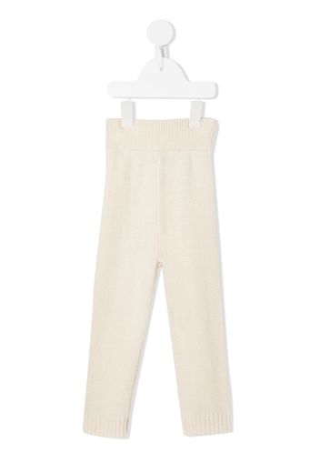 Cashmere in Love Kids Pantaloni con vita elasticizzata Dixie - Toni neutri