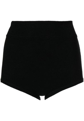 Cashmere In Love Shorts con applicazione Felix - Nero