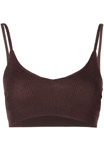 Cashmere In Love Bralette Alessi - Marrone