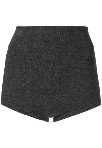 Cashmere In Love Shorts a vita alta Felix - Grigio