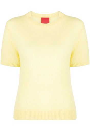 Cashmere In Love Sidley fine-knit top - Giallo