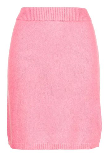 Cashmere In Love Ula fine-knit miniskirt - Rosa