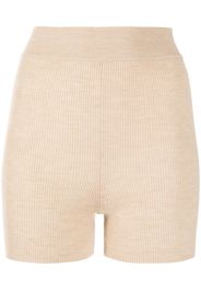 Cashmere In Love Shorts biker Alexa a coste - Bianco