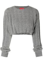 Cashmere In Love Top corto Remy - Grigio