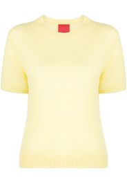 Cashmere In Love Sidley fine-knit top - Giallo