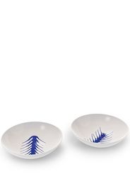 Cassina Set di 2 piatti da zuppa Arête - Bianco