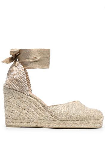 Castañer Carina 80 espadrille sandals - Oro