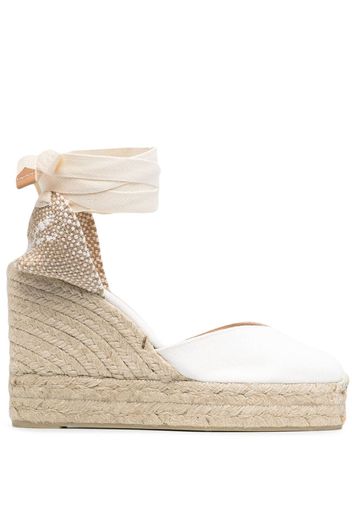 Castañer Chiara wedge espadrilles - Bianco