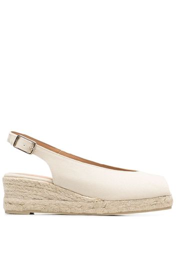 Castañer open-toe wedge sandals - Toni neutri