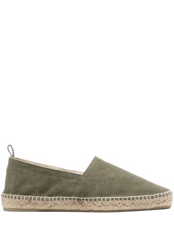 Castañer lizard-skin effect espadrilles - Verde