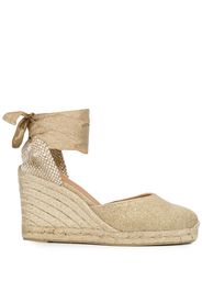 Carina lace-up wedge espadrilles