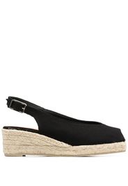 Castañer open-toe wedge sandals - Nero