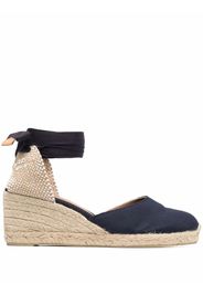 Castañer wedge-heeled espadrilles - Blu