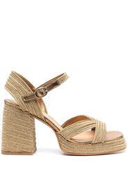 Castañer 100mm platform sandals - Oro